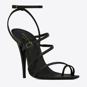Saint Laurent Bellini Sandals in Smooth Leather